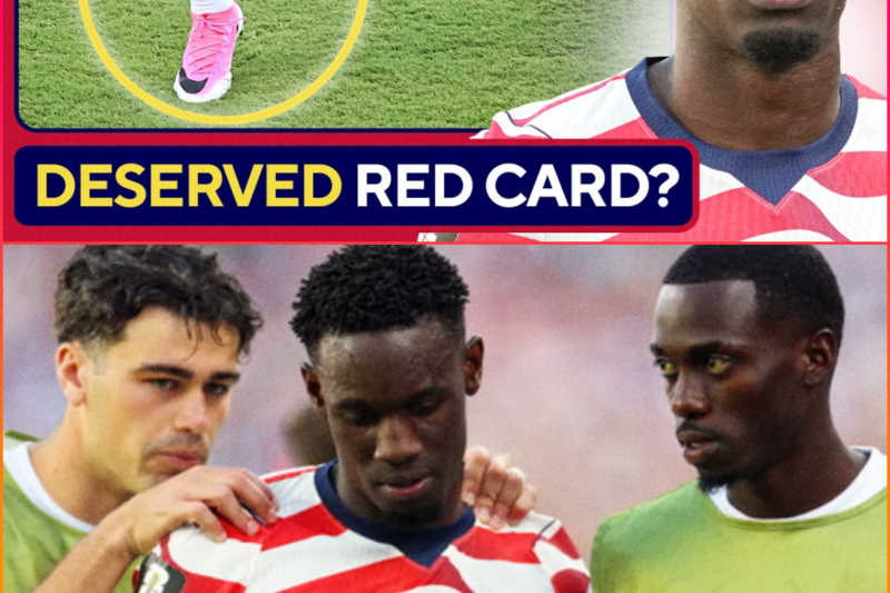 Was Balogun RED CARD against Bosnia and Herzegovina the right call?