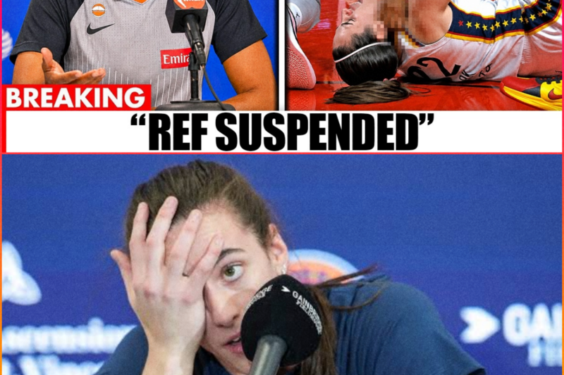 SUSPENDED! WNBA Ref BREAKS SILENCE After Video Footage Shows Her IGNORING Caitlin Clark Altercation!