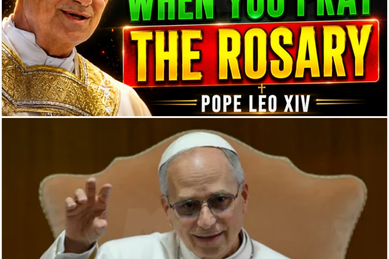 The Transformative Power of the Rosary: Pope Leo XIV’s Urgent Message