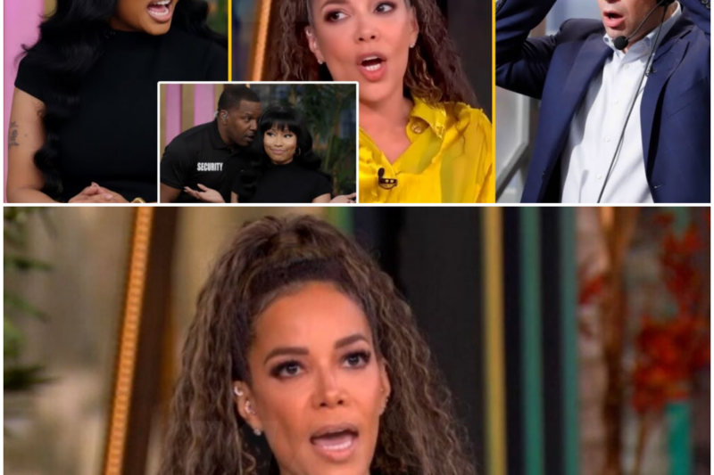 The View Producer Shuts Down Broadcast After Heated Argument Between Sunny Hostin and Nicki Minaj