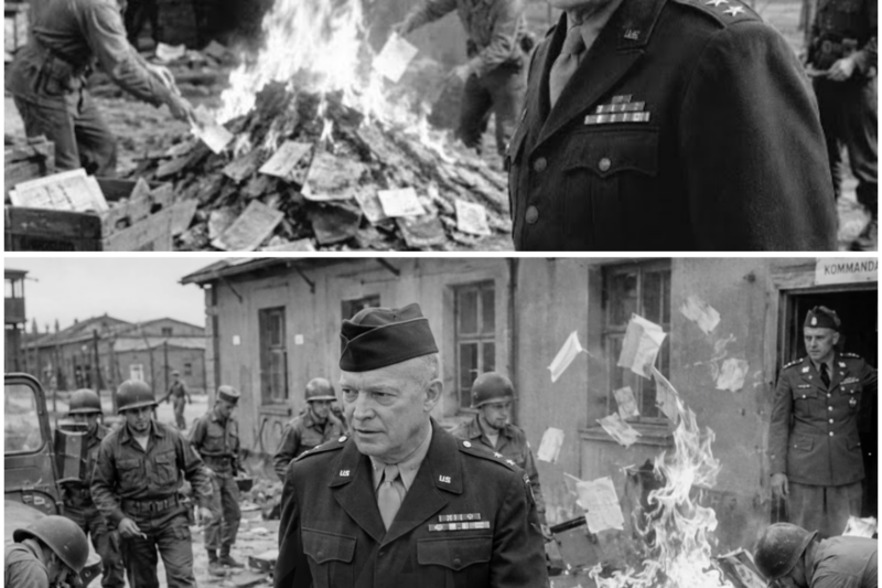 Eisenhower Arrived Just as the Records Were Burning
