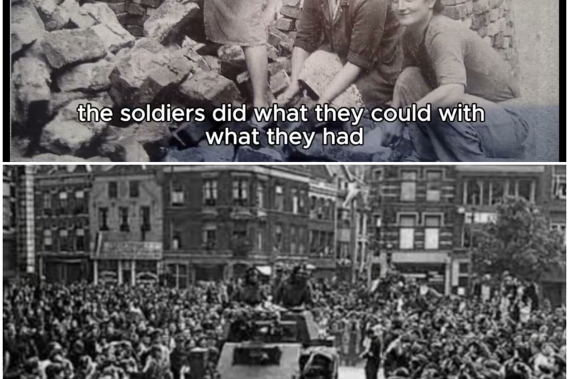 Canadian Soldiers Didn’t Know Why German Women Were Crying— But Then They Saw It