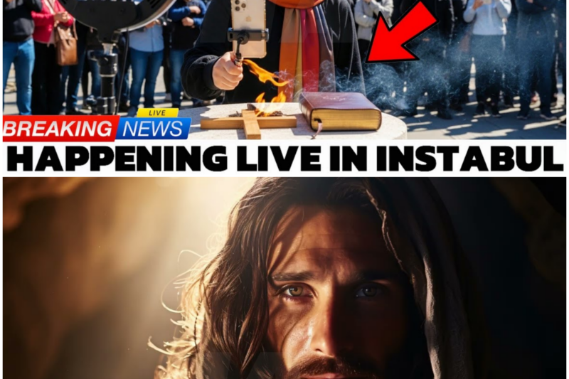 Turkish Muslim Woman Burns a Bible and a Cross, She Didn’t Expect What Happened Next