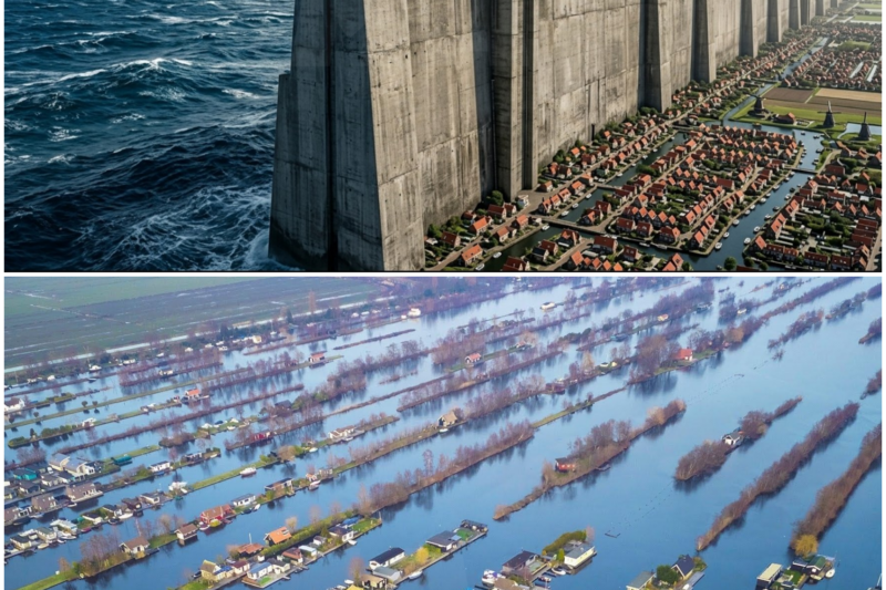 How the Netherlands Lives Below Sea Level and Doesn’t Go Underwater