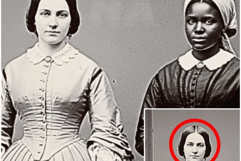 It was just a portrait of a plantation owner and her slave. until experts noticed a forbidden secret
