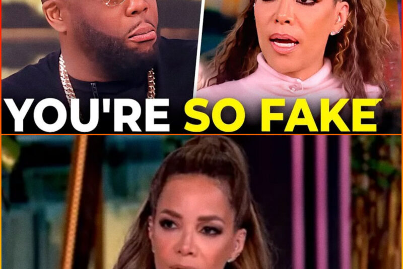 Sunny Hostin HUMILIATED By Rapper LIVE On The V!ew!