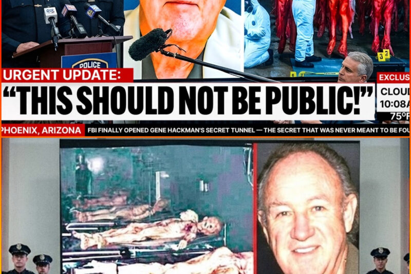 FBI Finally Opened Gene Hackman’s Secret Tunnel — The Secret That Was Never Meant to Be Found