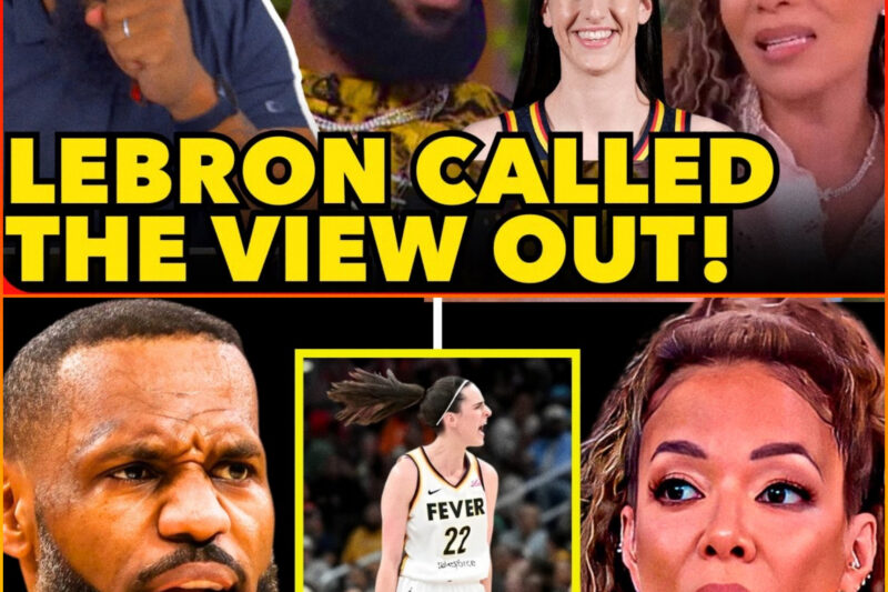 Lebron James DESTROYS The V!ew For HATING Caitlin Clark