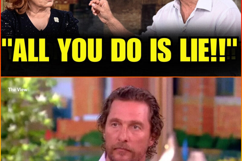 Joy Behar SHUT DOWN By Matthew McConaughey After Asking This ONE Question on live TV