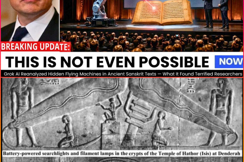 Grok AI Reanalyzed Flying Machines in Ancient Sanskrit Texts — What It Found Terrified Researchers