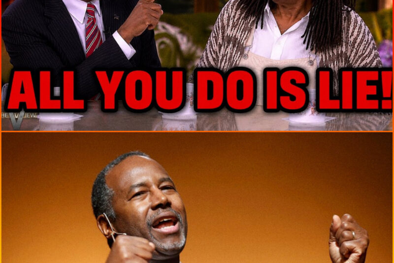 Ben Carson Calmly EXPOSES The V!ew’s T-r-u-m-p Bias One by One — And They Can’t Handle It